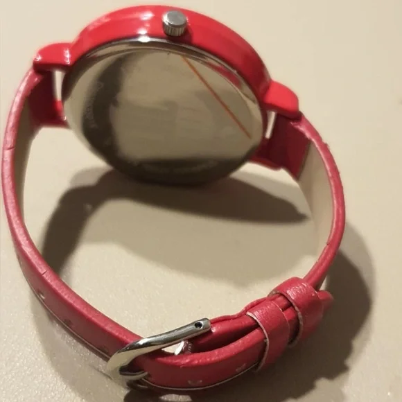 Elle Girl GW40053S01X Red Leather Women's Watch - Picture 5 of 6